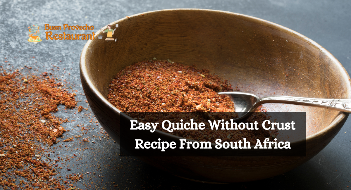 Easy Quiche Without Crust Recipe From South Africa